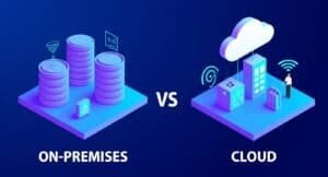 Cloud vs on-premise IT infrastructure comparison for businesses