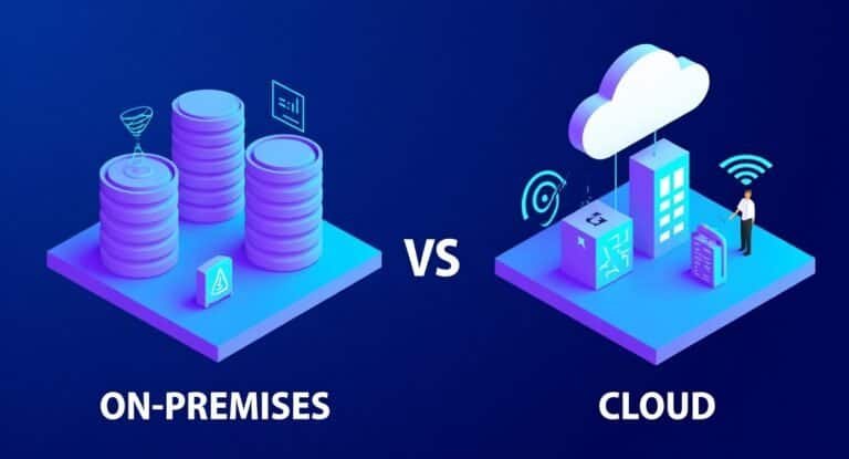 Cloud vs on-premise IT infrastructure comparison for businesses