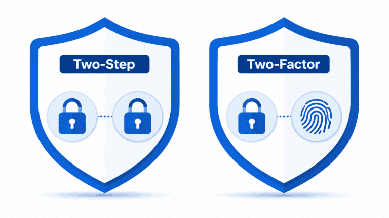 Two-Factor Authentication vs Two-Step Verification